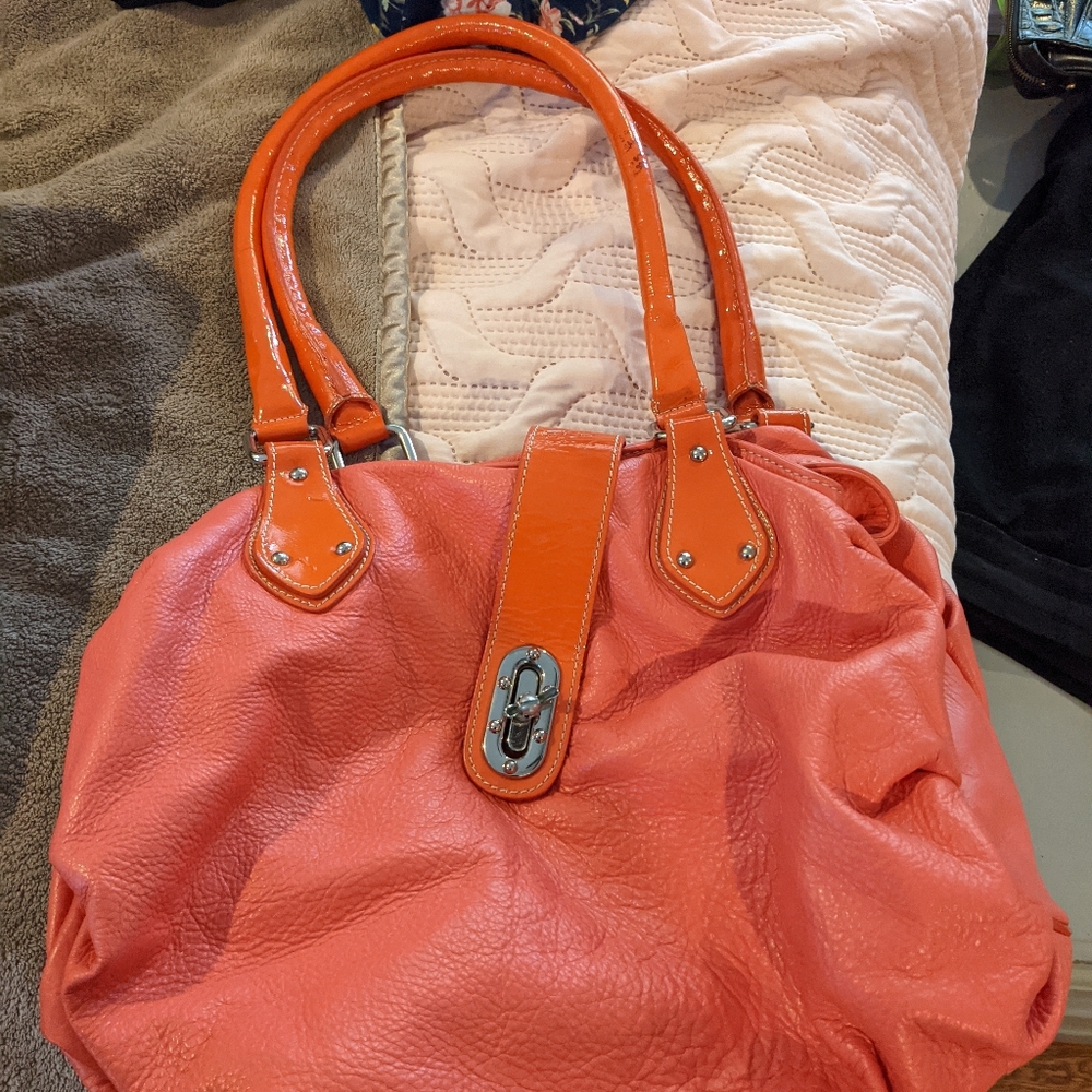 Genuine leather made in Italy, handbag